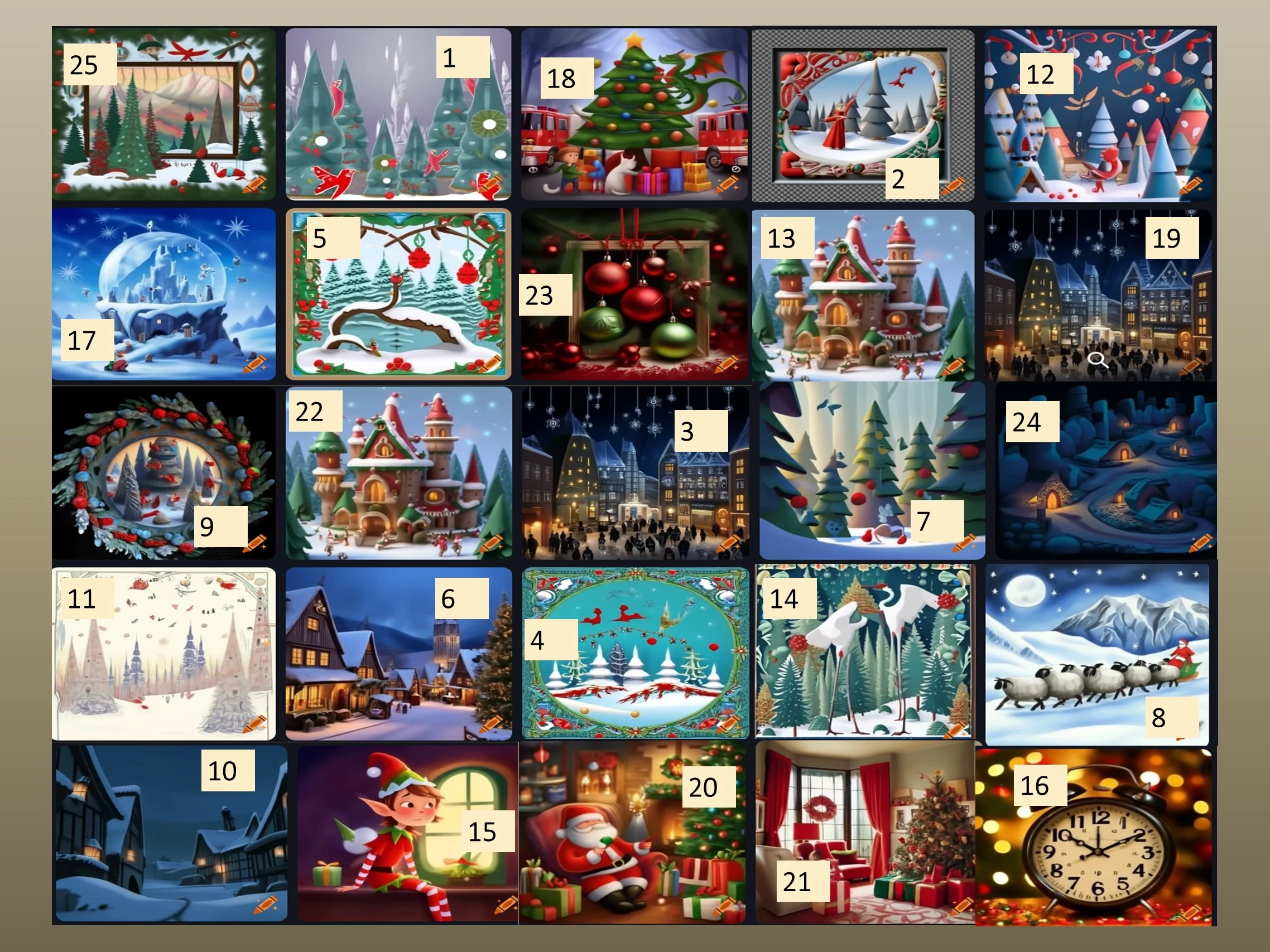 Адвент-календар для дітей