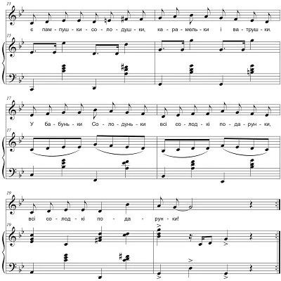 Пісня до жіночого свята «Бабуня Солодуня» Пісня до жіночого свята «Бабуня Солодуня»