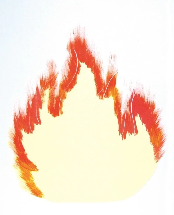 Нетрадиційні техніки малювання вогню в ДНЗ