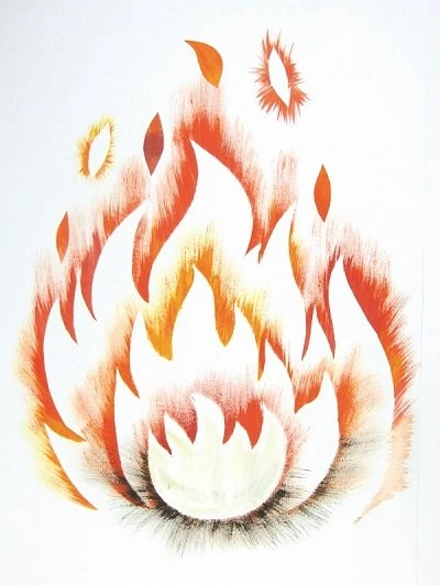 Приборкуємо вогонь на папері разом з дошкільниками Нетрадиційні техніки малювання вогню в ДНЗ