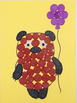 Пластилінографія в ДНЗ - Вінні Пух Пластилінографія в ДНЗ - Вінні Пух