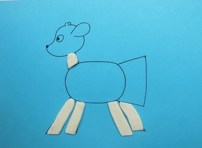 Пластилінографія в ДНЗ - Солом’яний бичок Пластилінографія в ДНЗ - Солом’яний бичок