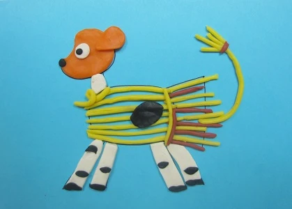 Пластилінографія в ДНЗ - Солом’яний бичок Пластилінографія в ДНЗ - Солом’яний бичок