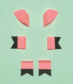 Іграшки з паперу своїми руками - свинка